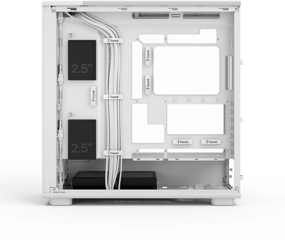 „Fractal Design“ korpusas | „Epoch XL“ | „Baltas TG“ skaidraus atspalvio | ATX