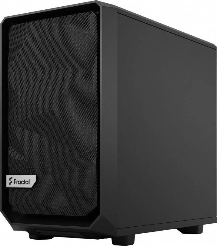 Fractal Design | Meshify 2 Nano | Šoninis langelis | ITX | ATX | Juodas TG tamsintas