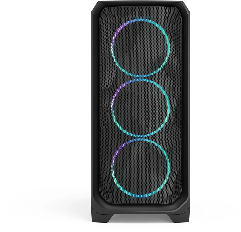 Fractal Design „Obudowa Meshify 3“ juodas rgb tg šviesus atspalvis