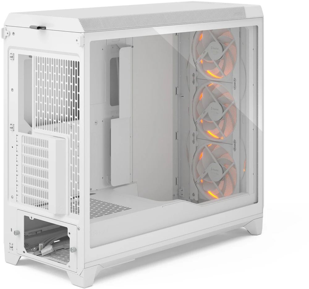 Fractal Design Obudowa Meshify 3 XL balta rgb tg šviesaus atspalvio