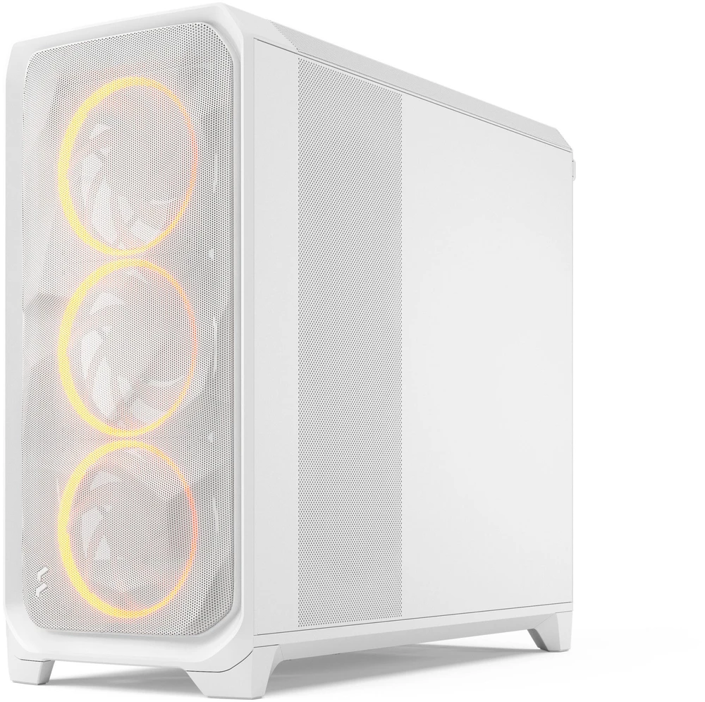 Fractal Design Obudowa Meshify 3 XL balta rgb tg šviesaus atspalvio