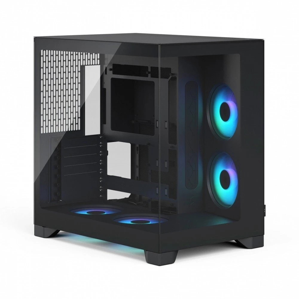 „Fractal Design“ korpusas | „Pop 2 Vision“ | Juodas RGB | Vidutinio dydžio bokštas