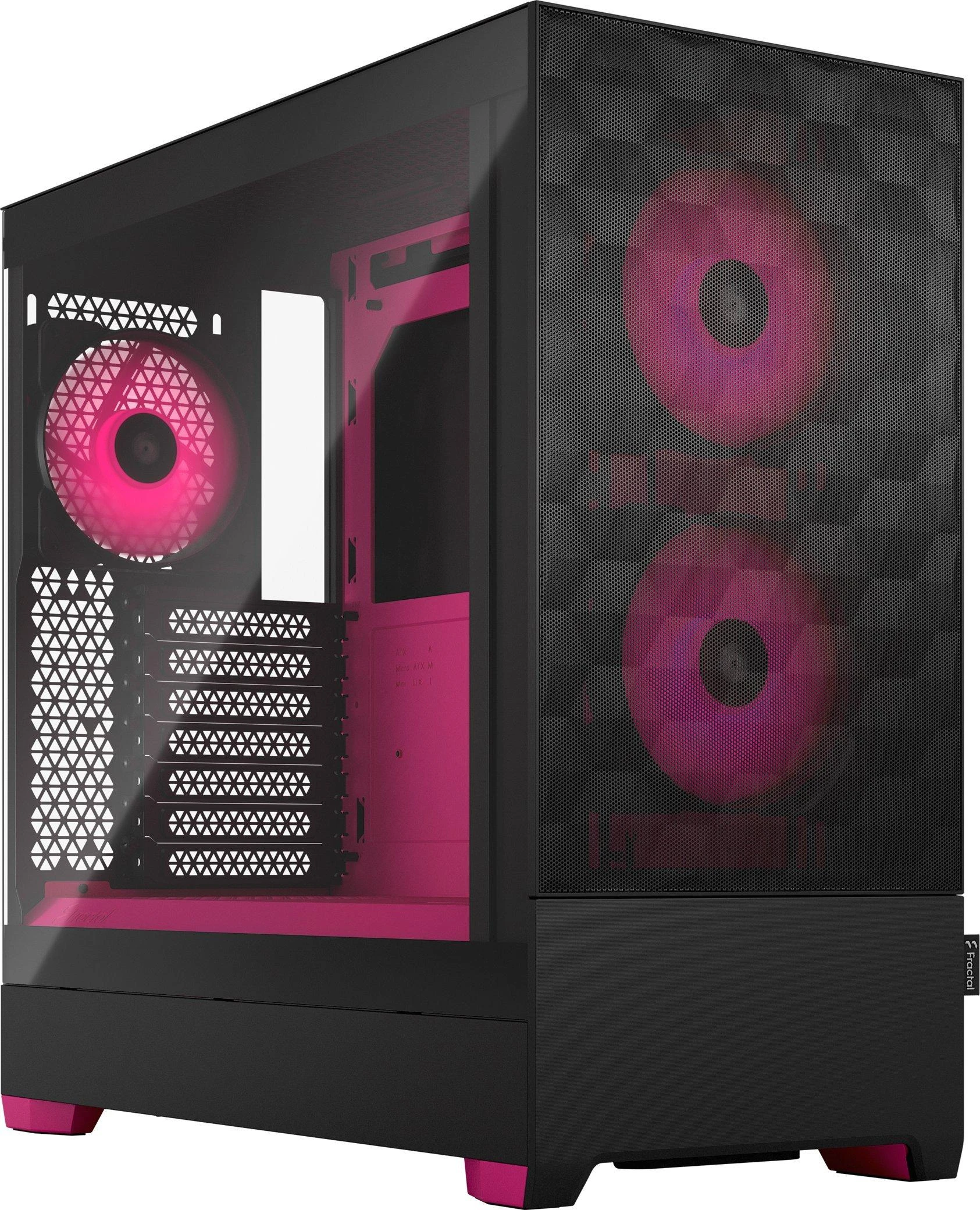 „Fractal Design“ | „Pop Air RGB“ | Šoninis langas | Purpurinis „Core TG“ skaidraus atspalvio | ATX, mATX, Mini ITX | ATX