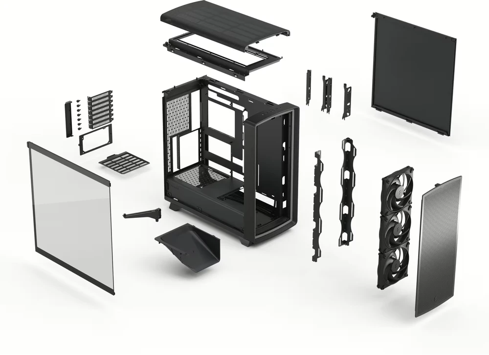 Fractal Design korpusas | Summit | ATX | Ambience Blackout TG šviesus atspalvis