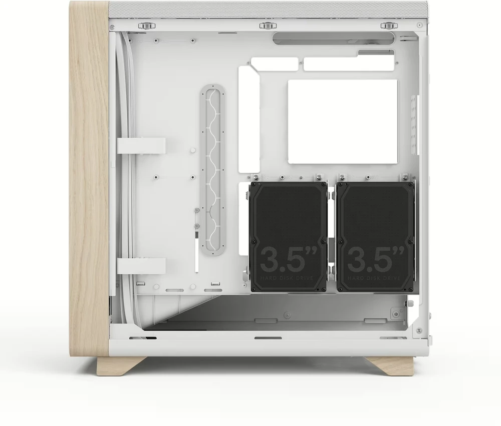 Fractal Design korpusas | Summit | ATX | Chalk baltas TG Clear Tint