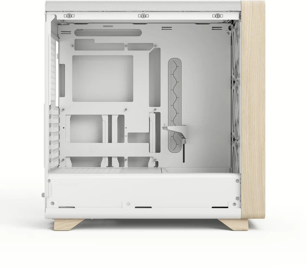 Fractal Design korpusas | Summit | ATX | Chalk baltas TG Clear Tint