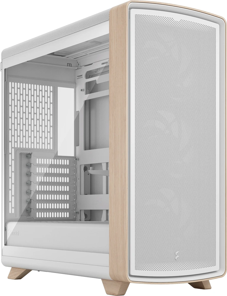 Fractal Design korpusas | Summit | ATX | Chalk baltas TG Clear Tint