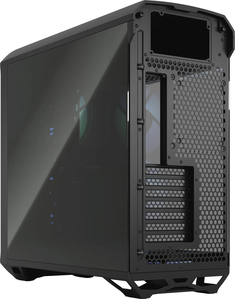 Kompiuterio korpusas Fractal Design Torrent RGB TG Light Tint, Spalva: Juodos spalvos (FD-C-TOR1A-04)