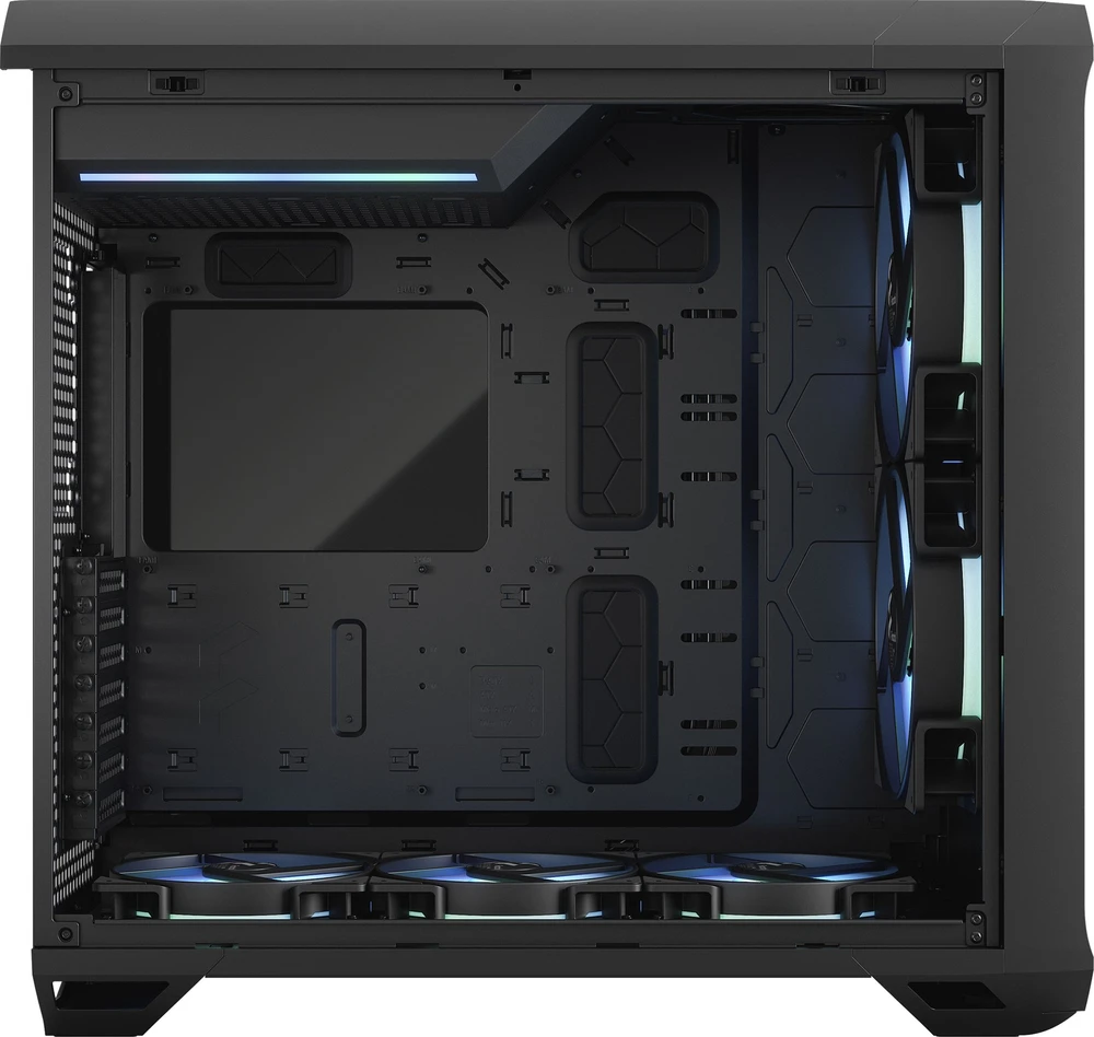 Kompiuterio korpusas Fractal Design Torrent RGB TG Light Tint, Spalva: Juodos spalvos (FD-C-TOR1A-04)