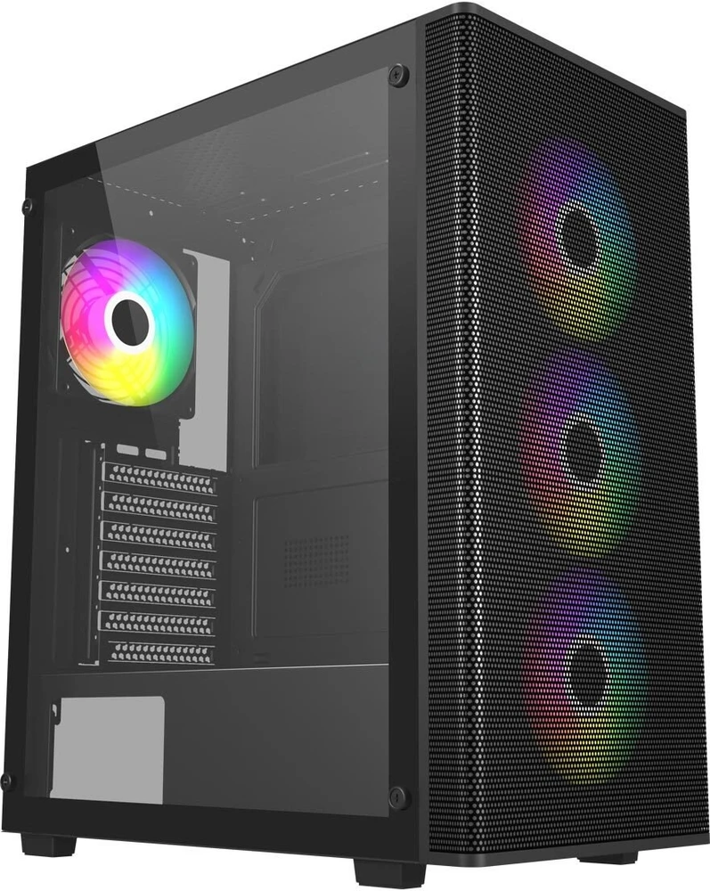 FSP Case | M220-BA | Mid Tower | Juodas