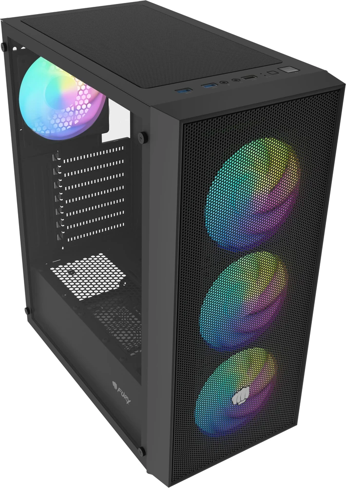 Fury Shobo SH8F ARGB juoda