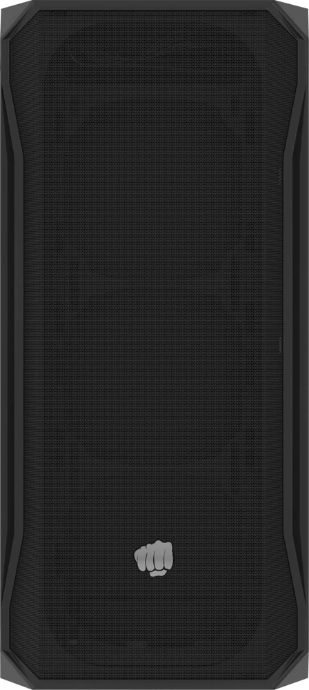 Kompiuterio Korpusas - FURY Shobo SH4 RGB Midi Tower Juodas