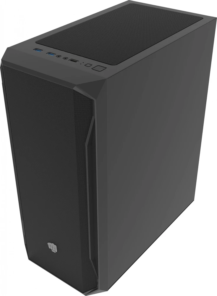 Kompiuterio Korpusas - FURY Shobo SH4 RGB Midi Tower Juodas