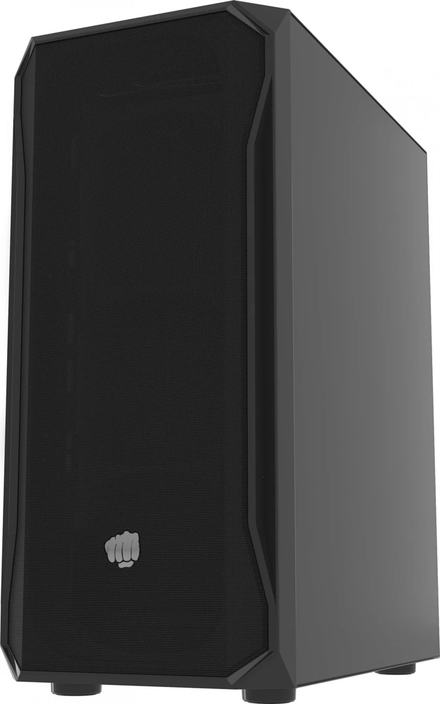 Kompiuterio Korpusas - FURY Shobo SH4 RGB Midi Tower Juodas