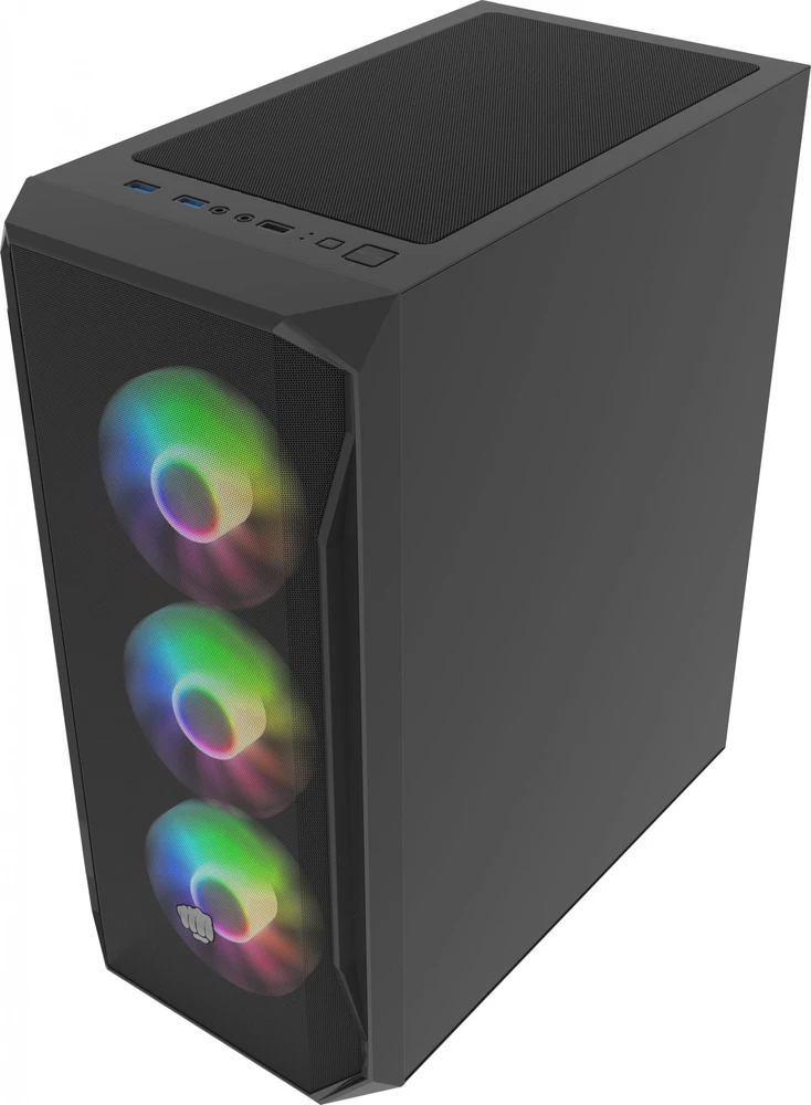 Fury PC Case | SHOBO SH4F RGB | Midi-Tower | Juoda
