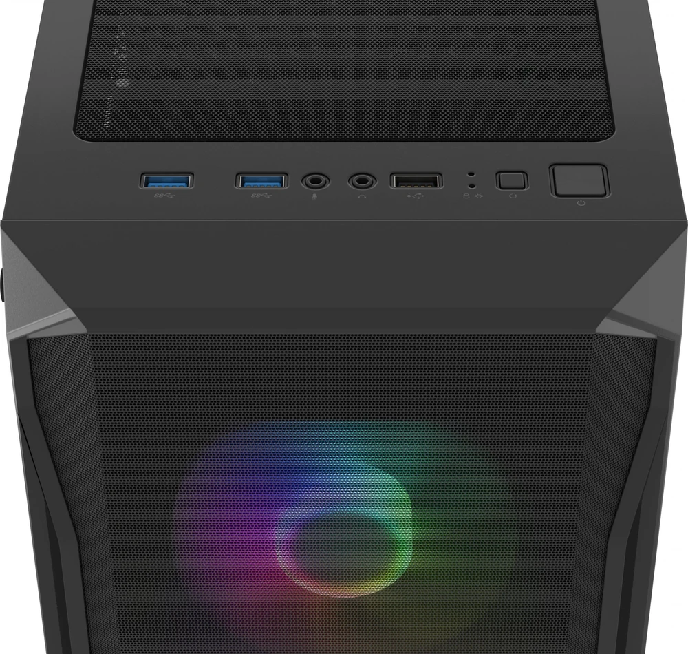 Fury PC Case | SHOBO SH4F RGB | Midi-Tower | Juoda