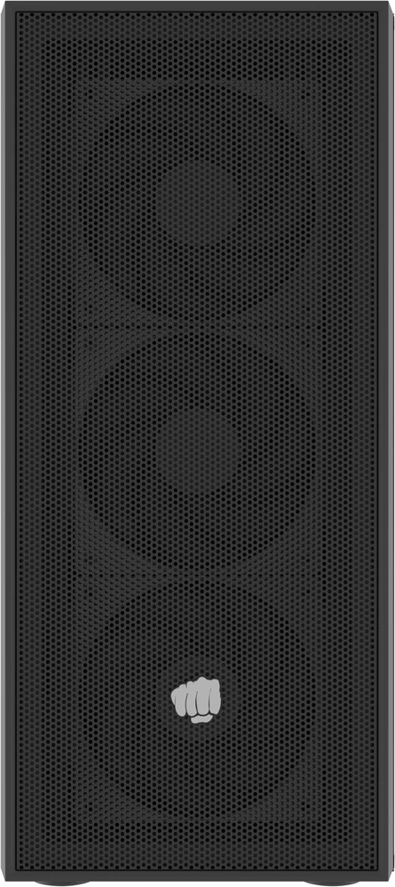 FURY SHOBO SH8F MIDI TOWER CASE WITH WINDOW Juodas