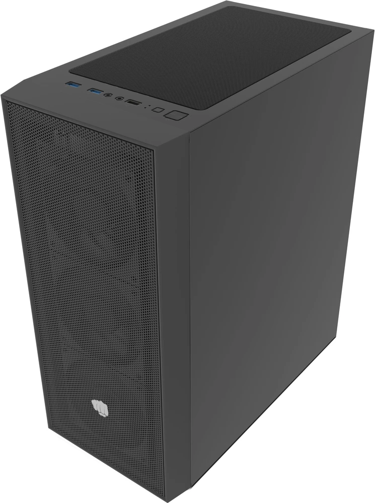 FURY SHOBO SH8F MIDI TOWER CASE WITH WINDOW Juodas