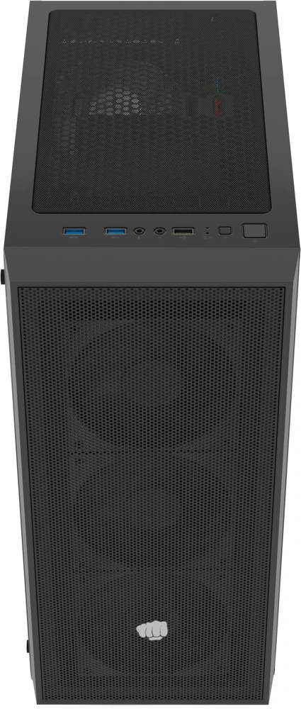 FURY SHOBO SH8F MIDI TOWER CASE WITH WINDOW Juodas