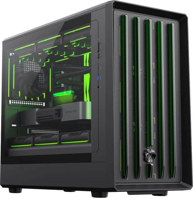 „Gamemax“ korpusas | CLAW 360 BK | M-ATX