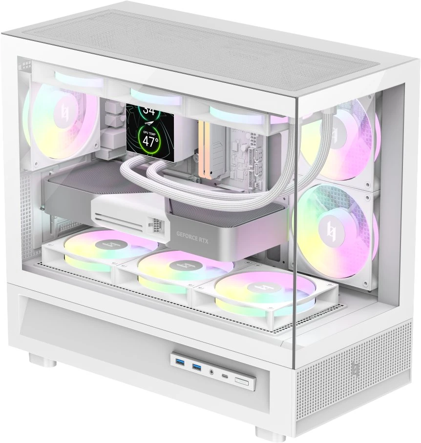 Gamemax Case | NEX C31 WH | MATX/BTF