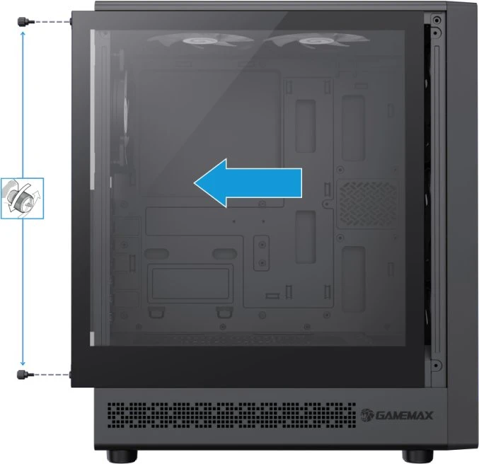 Gamemax Case | STORM 2 AB | ATX