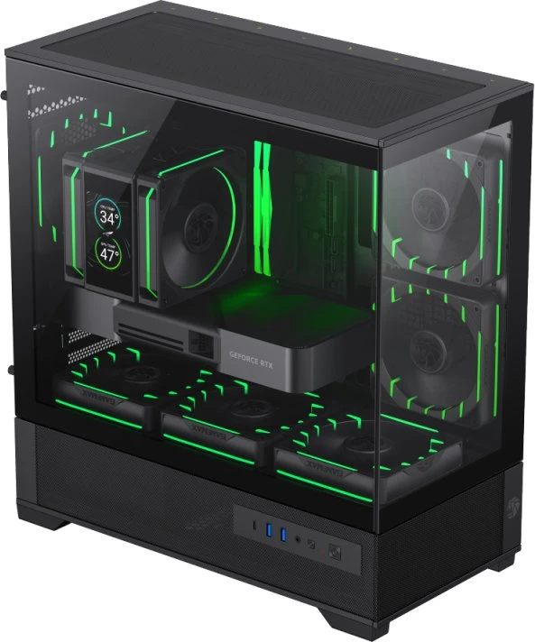 Gamemax Case | VISTA 2 MB | M-ATX