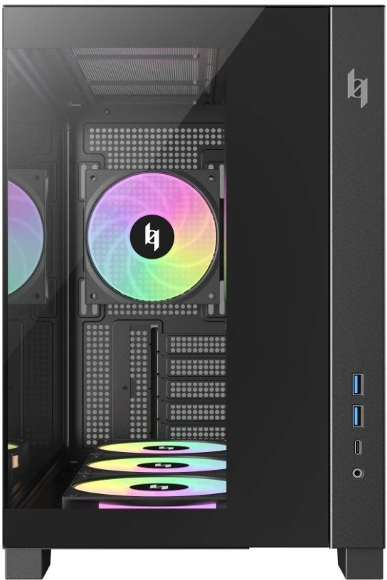 „Gamemax“ korpusas | NEX C33 BK | MATX/BTF