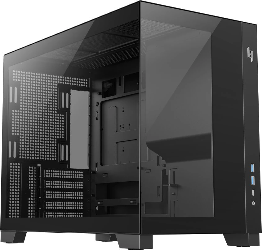 „Gamemax“ korpusas | NEX C33 BK | MATX/BTF