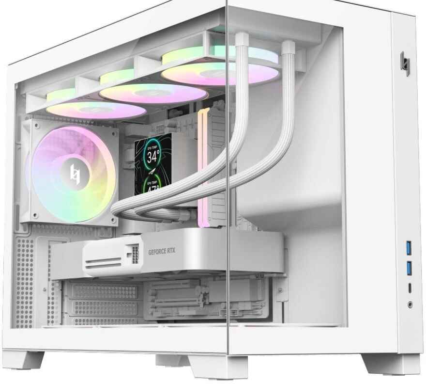 Gamemax Case | NEX C33 WH | MATX/BTF