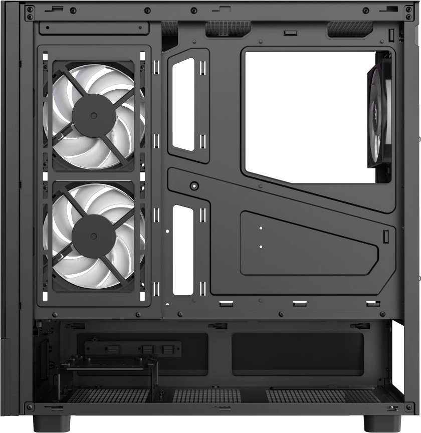 „Gamemax“ korpusas | NEX C51 BK | ATX/BTF