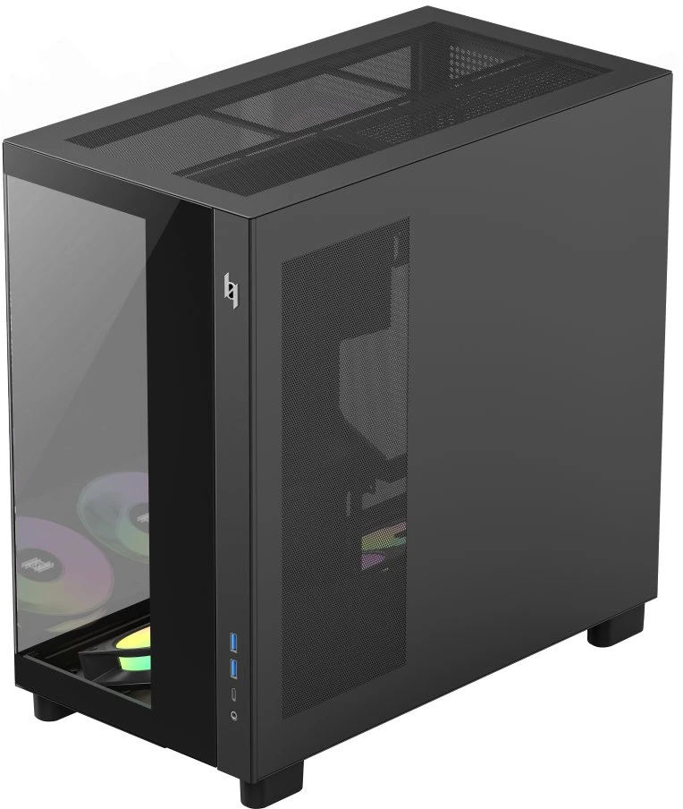 „Gamemax“ korpusas | NEX C53 BK | ATX/BTF
