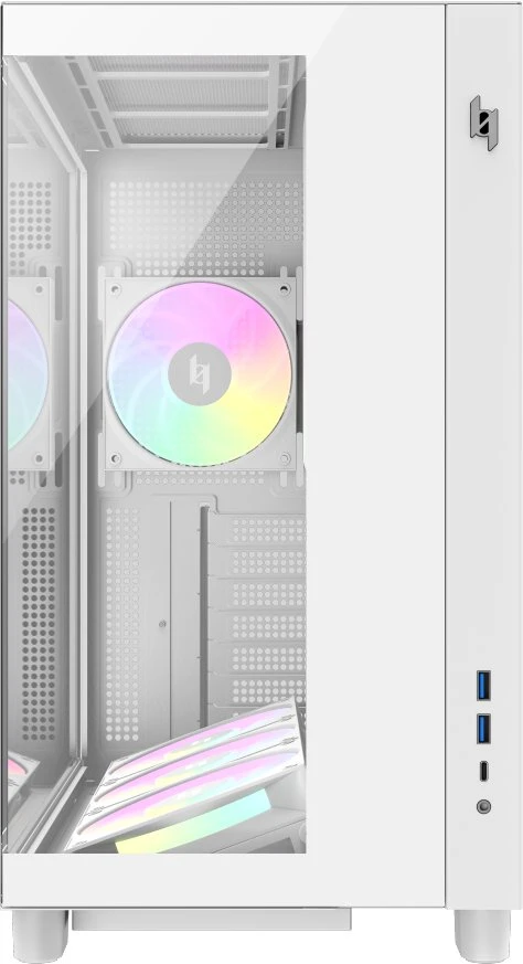 „Gamemax“ korpusas | NEX C53 WH | ATX/BTF