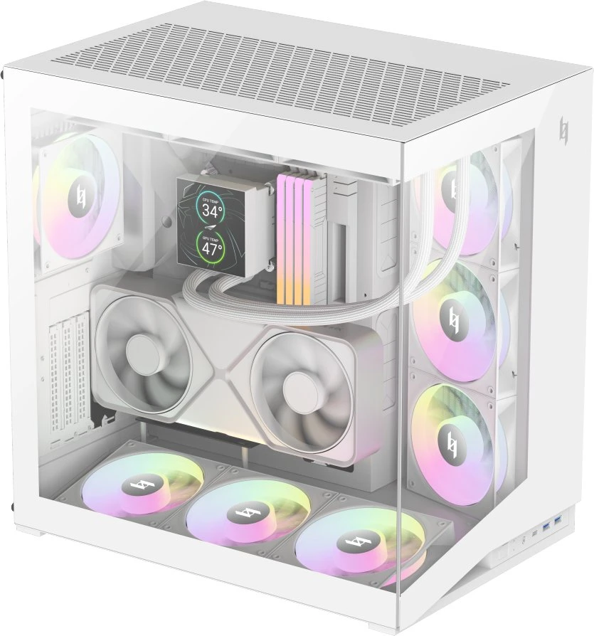 Gamemax Case | NEX C56 WH | ATX