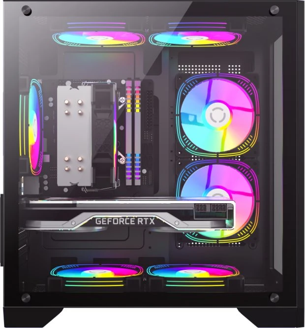 „Gamemax“ korpusas | INFINITY MINI BK | M-ATX