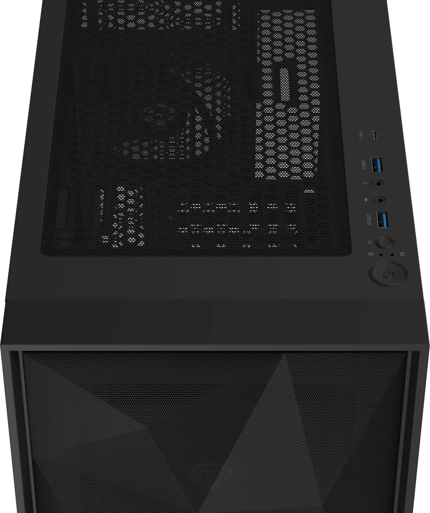 NATEC Genesis PC Case Diaxid 605F juodas