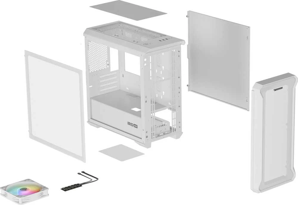 Genesis Irid 503 Lite ARGB balta