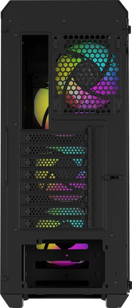 Genesis | PC korpusas | IRID 505 ARGB | Midi-Tower | Juodas
