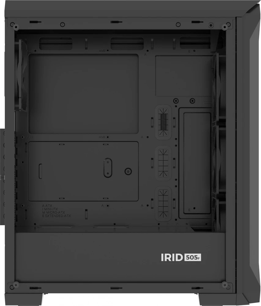 NATEC Genesis PC dėklas Irid 505F Midi bokštas USB 3.0