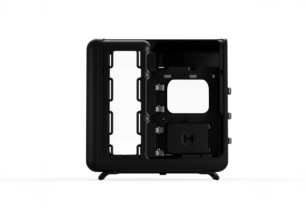 HYTE X50 Midi Tower – Pitch Juodas