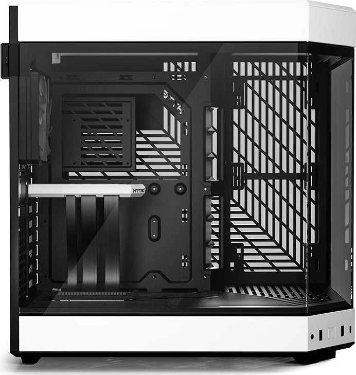 Hyte Y60 Midi Tower, Tempered Glass – juodos spalvos/baltos spalvos