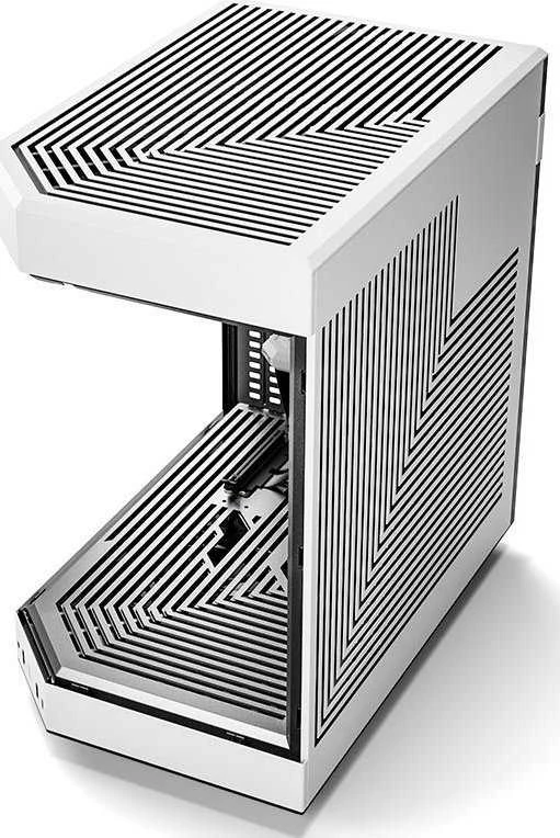 Hyte Y60 Midi Tower, Tempered Glass – juodos spalvos/baltos spalvos