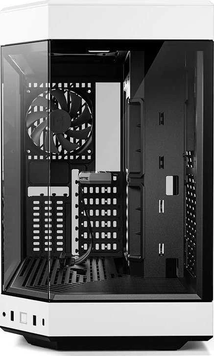 Hyte Y60 Midi Tower, Tempered Glass – juodos spalvos/baltos spalvos