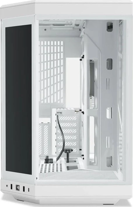 „Hyte Y70 Midi Tower Touch Infinite“ – balta