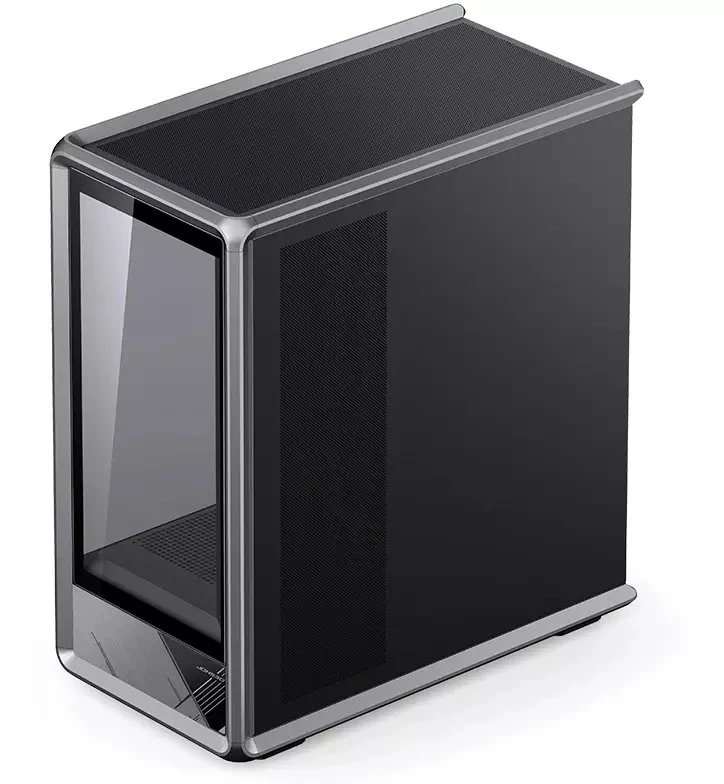Jonsbo D401 PC-case, Midi Tower, ATX, Tempered Glass - juodas