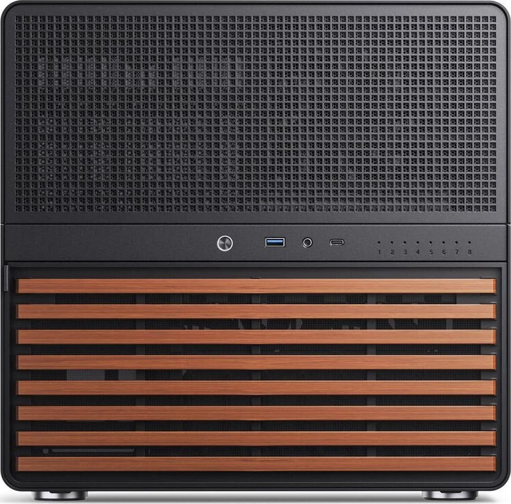 Jonsbo N5 NAS case, E-ATX – juodas