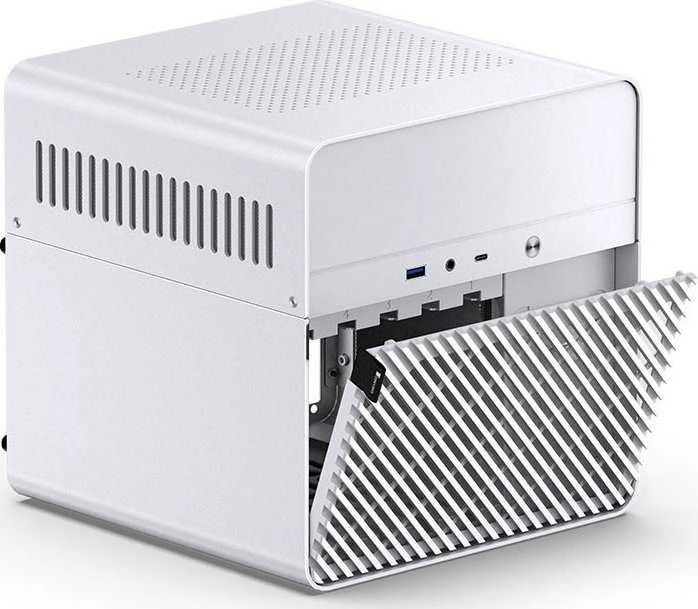 Jonsbo N2 Mini-ITX NAS kompiuterio korpusas – baltos spalvos