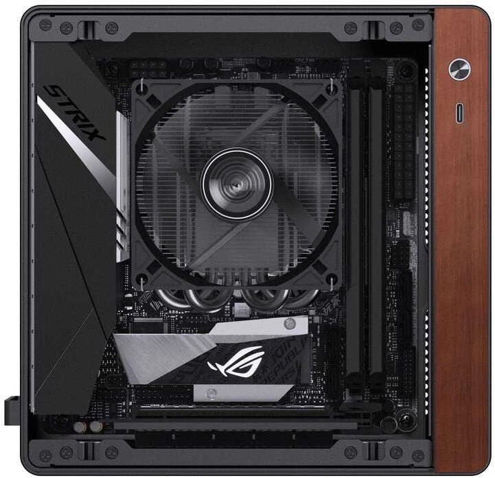 Jonsbo NV10 PC case, mini case, ITX – juodas