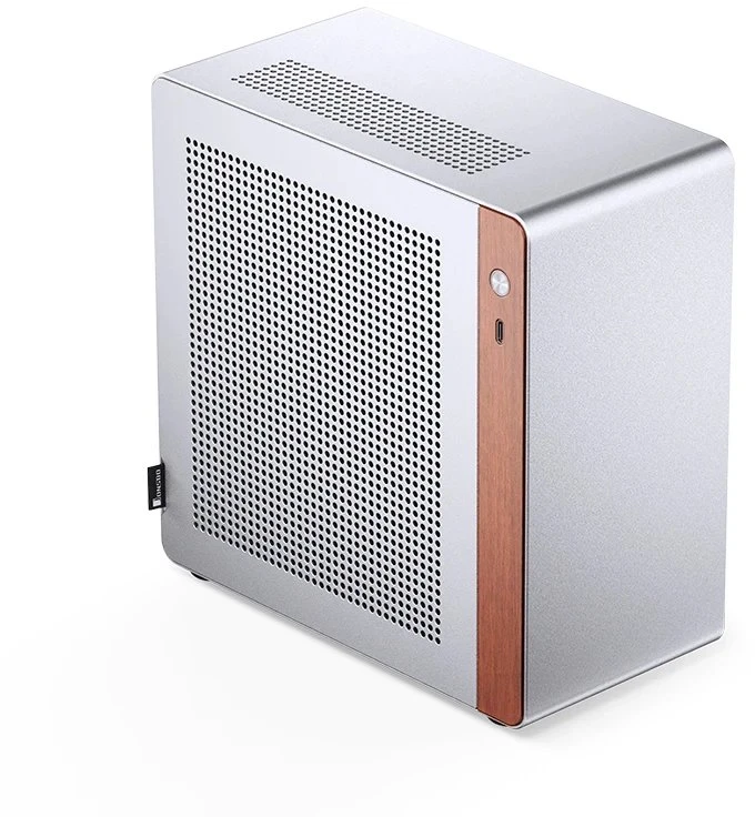 Jonsbo NV10 PC kompiuterio korpusas, Mini-kompiuterio korpusas, ITX – sidabro spalvos