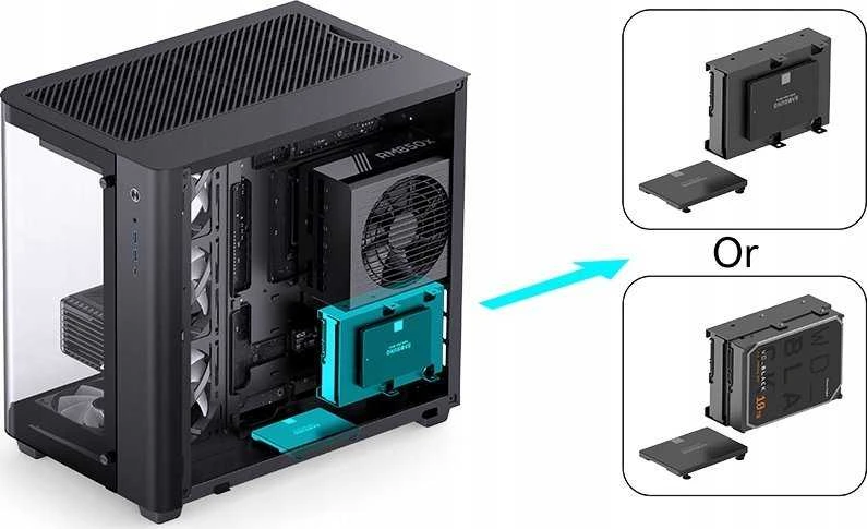 Jonsbo TK-3 - ATX korpusas, juodas